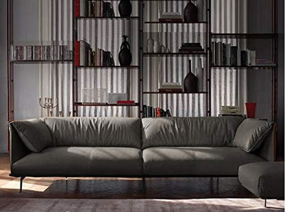 Wento Thick Faux Leather Fabric Soft Skin Grain PU Leather - Image 6