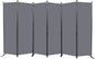 Room Divider 6FT Portable Room Dividers and Folding Privacy Screens, 6 Panel by HOMSCREENER