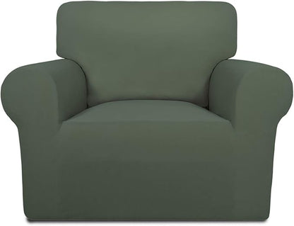 PureFit Stretch Chair Covers Fleece Couch Covers by PureFit