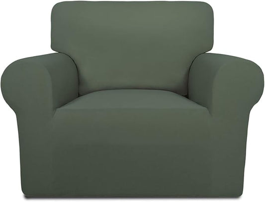 PureFit Stretch Chair Covers Fleece Couch Covers by PureFit