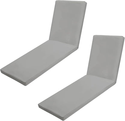 Outdoor Chaise Lounge Cushions for Patio, Lounge Chair Cushions, Waterproof by Iheqard