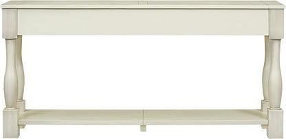 Knocbel 64 Inch Long Antique Entry Console Table - Image 5
