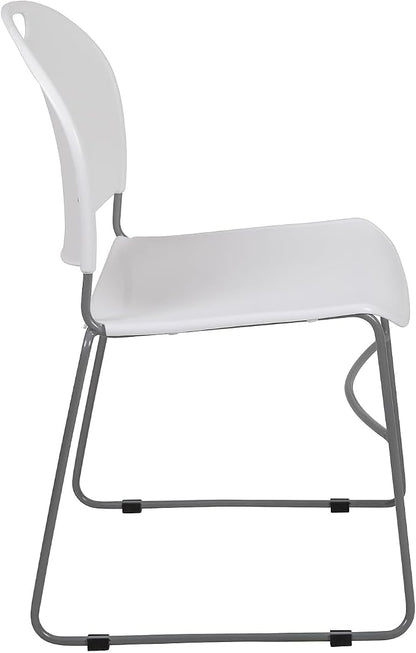 Flash Furniture HERCULES Series 5 Pack 880 lb. Capacity White Ultra-Compact - Image 8