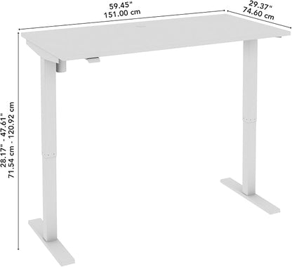Bush Business Furniture 60-inch Electric Height Adjustable Standing Desk - Image 3