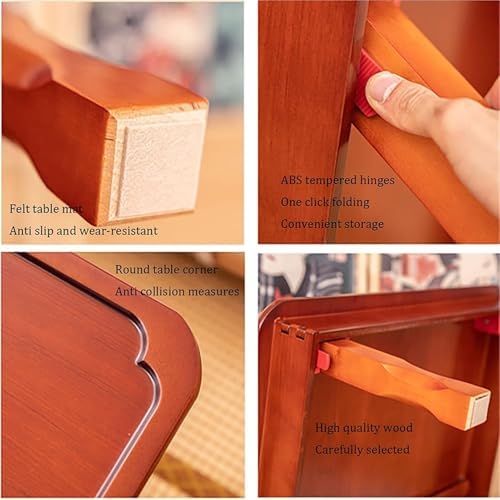 Korean Square Folding Coffee Table - Image 4