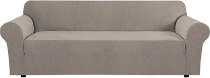 H.VERSAILTEX Stretch Oversized Couch Cover 1 Piece Sofa Slipcovers by HVERSAILTEX