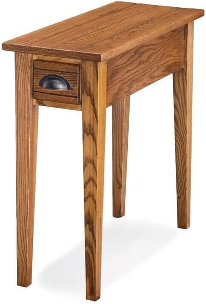 Maykoosh Country Cottage One Drawer Bin Pull Side Table, Solid Wood Construction by Maykoosh