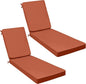 AAAAAcessories Outdoor Chaise Lounge Cushions, Waterproof Patio Furniture by AAAAAcessories