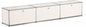 Modern Storage Cabinet White E Versatile Free-Standing Organizer by ARVORAHome