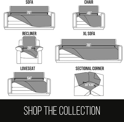 Sofa Shield® Couch Slip Covers for Dogs, Reversible Furniture Protector - Image 9