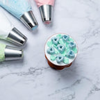 Restaurantware-Russian Piping Tip, 1 Petal Cake Decor Piping Tip - #18, Corrosion-Resistant, Stainless Steel Decorating Tip For Frosting, Dishwashable, Decorate Cupcakes, Cakes, or Cookies