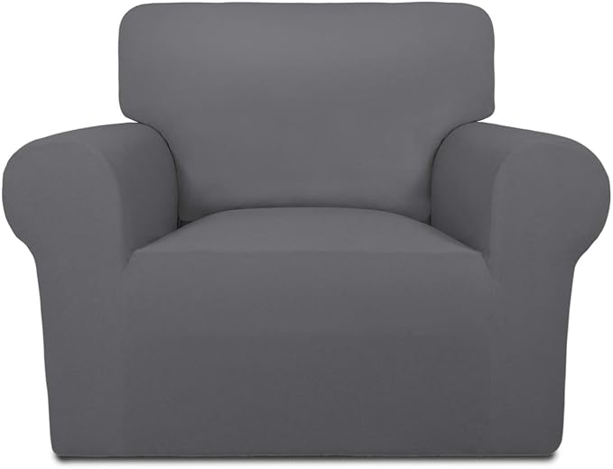 PureFit Super Stretch Chair Covers Fleece Couch Covers by PureFit
