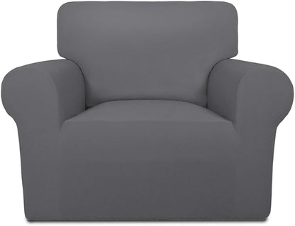 PureFit Super Stretch Chair Covers Fleece Couch Covers by PureFit