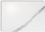 Multi-Purpose Pastry Marble Design Stone Tray Cutting Board Slab With Non-Slip Feet,Stone Cheese Pastry Board,Marble Serving Tray, Easy To Clean(16" x 12") (XR902, 16 * 12)