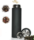 17 oz Car Logo Black Frosted Travel Mugs & Tumblers Vacuum Insulated Stainless Steel Thermal Bottle Fashion Business Thermal Cup for Hot or Cold Drink Coffee Or Tea (fit alfa)