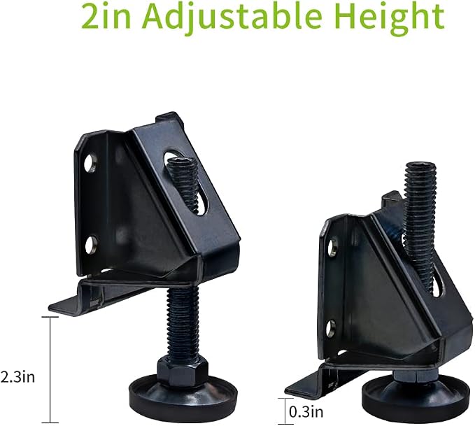 DkOvn Leg Leveler, 16 Pack Heavy Duty Leveling Feet, Adjustable Furniture - Image 3