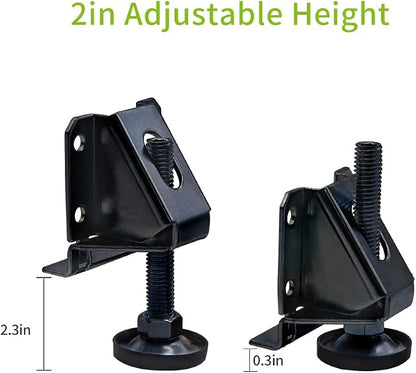 DkOvn Leg Leveler, 16 Pack Heavy Duty Leveling Feet, Adjustable Furniture - Image 3