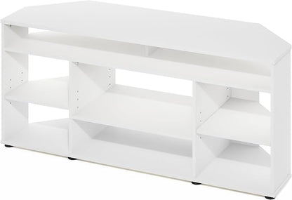 Furinno BESI TV Stand, No Tools Assembly Industrial Style Entertainment Center - Image 6