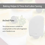 Plastic Scraper Tool Set,Bread Dough Scraper Dough Cutter,Flexible Plastic Bench Scraper For Baking,12Pcs Cake Scraper Smoother(White).