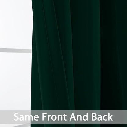Yakamok Room Darkening Curtains 52x63 inch Pine Tree Green-Living Room | 2 - Image 5