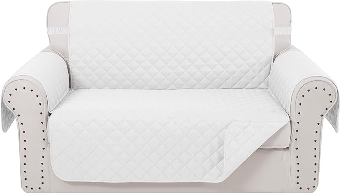 Reversible 45" Small Loveseat Sofa Covers, Friendly Furniture Protector by LuxshareHome