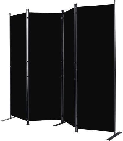 Room Divider 6FT Portable Room Dividers and Folding Privacy Screens, 4 Panel - Image 7