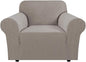 H.VERSAILTEX High Stretch Chair Cover 1-Piece Rich Jacquard Armchair Covers by HVERSAILTEX