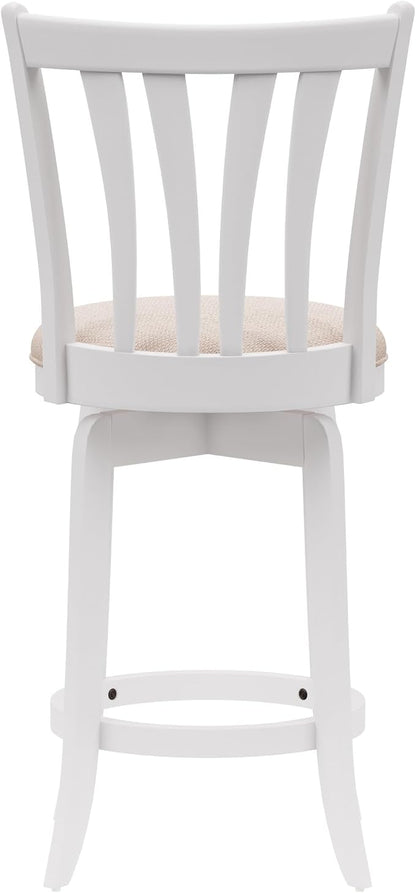 Hillsdale 25.5" Savana Wood Swivel Counter Height Stool - Image 12