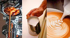 32oz Stainless Steel Milk Frothing Pitcher with Double Measurement Scale - Perfect for Latte Art
