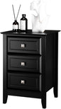 Bonnlo Upgraded Black Nightstand by Bonnlo