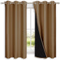 NICETOWN 100% Blackout Curtains 54 inches Long, 1 Pair, 42 inches Width Each by NICETOWN
