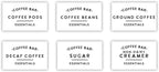 Santa Barbara Design Studio Coffee Bar Gifts Glass Coffee Canister with Wood Lid, 84-Ounce, Clear
