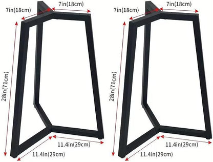 Metal Round Table Legs 28 Inch Metal Coffee Table Legs - Image 5