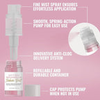 Bakell - Soft Pink Tinker Dust (4g, 1x Mini Spray Pump) Edible Glitter for Food, Desserts, and Beverages!
