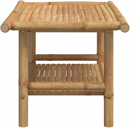 Natural Bamboo Coffee Table - Image 5