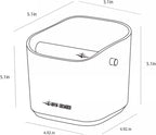 MHW-3BOMBER Espresso Knock Box, 1.2L(15 Cups) Coffee Knock Box with Clean Set and Removable Knock Bar for Espresso Puck, Coffee Ground, Durable Espresso Accessories, CS7091-OS