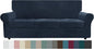 ZNSAYOTX Oversized Velvet Couch Cover 4 Piece Stretch Sofa Covers by ZNSAYOTX