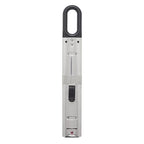 KitchenAid KQ907 Curved Stainless Steel Paddle Style Candy and Deep Fry Thermometer with pan clip, TEMPERATURE RANGE: 100F to 400F, Black