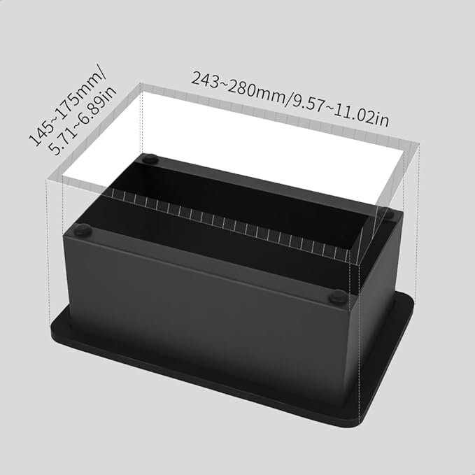 watchget Espresso Knock Box Large Size Stainless Steel Coffee Grounds Coffee Pucks Container Shock-absorbent Knock Box for Espresso Machine Non-Slip Base Barista Accessories