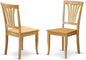 East West Furniture AVC-OAK-W Avon Dining Room Chairs by EastWestFurniture