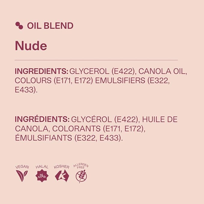 Colour Mill Oil-Based Food Coloring, 20 Milliliters Nude