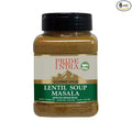 Pride of India - PACK of 6 - Lentil Soup Masala – Authentic Indian Taste- Spice Blend for Lentil Soups and Stews-Flavorful Mix-Easy to Use-7 oz. Medium Dual Sifter Jar- For Vegans & Vegetarians