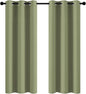 Yakamok Room Darkening Curtains 42x72 inch Length Sage Green-Living Room | 2 by Yakamok