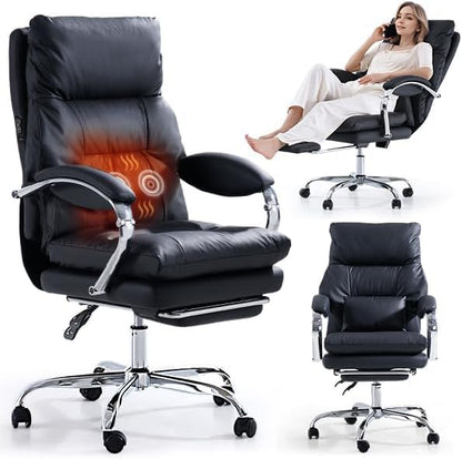 LEAGOO Heated Massage Office Chairs by LEAGOO