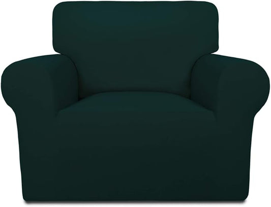 PureFit Super Stretch Chair Covers Fleece Couch Covers by PureFit