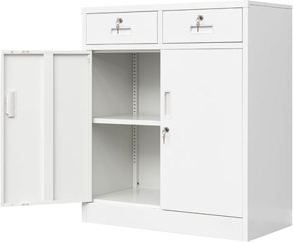 Wanfu Metal Storage Cabinet, Locking Storage Cabinet by Wanfu