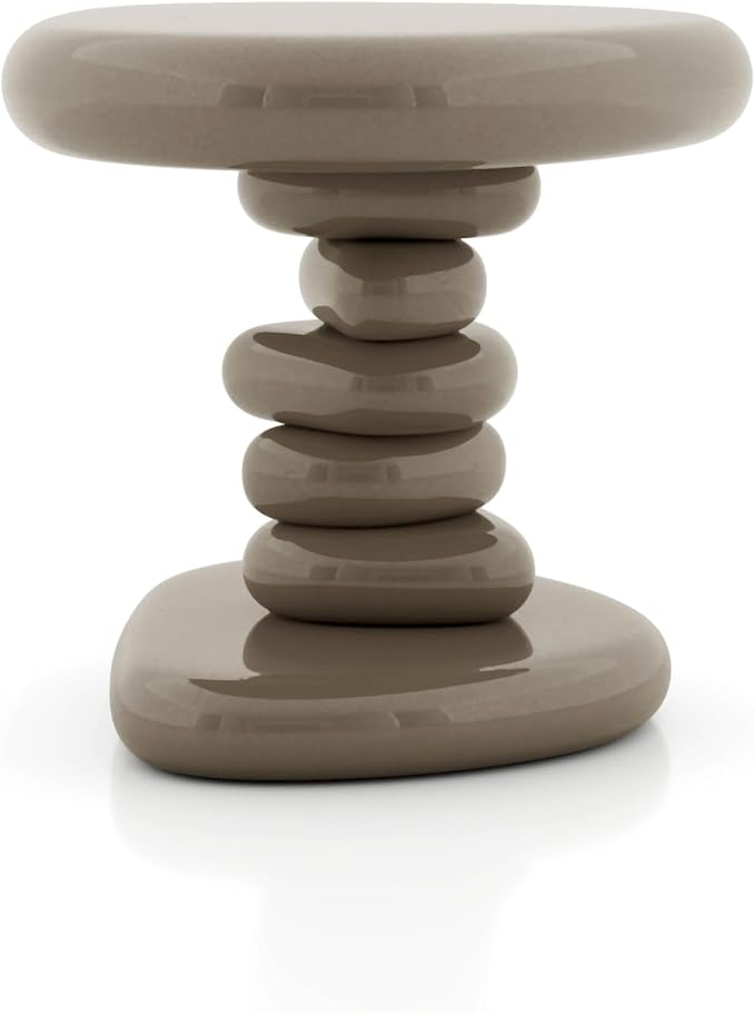 24/7 Shop at Home Kavren Modern 22-inch Oval Glossy Pedestal End Table - Image 10