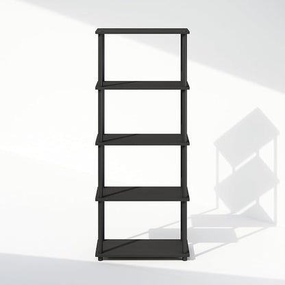 Furinno Turn-N-Tube Book Shelf, 5-Tier Bookshelf, Bookcase - Image 6