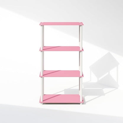 Furinno Turn-N-Tube Book Shelf, 4-Tier Bookshelf, Bookcase - Image 8