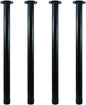 QLLY 32 inch Adjustable Metal Desk Legs, Heavy Duty Furniture Table Legs by QLLY